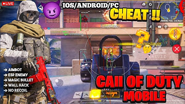 HACK/MOD MENU APK COD MOBILE +WALLHACK +AIMBOT | ANDROID / IOS / PC CHEATS NO RECOIL CODM APP HACK