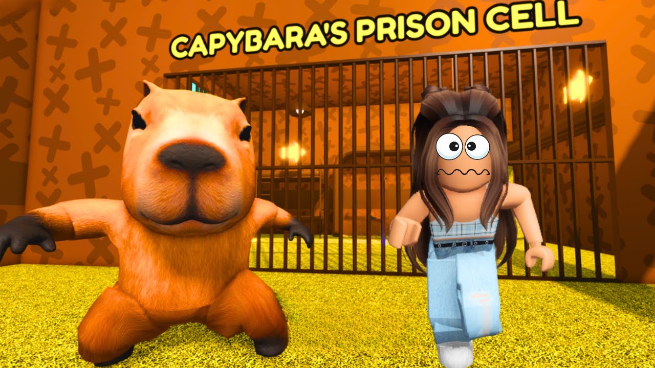 ÉCHAPPER A LA PRISON DU TERRIFIANT CAPYBARA! (CAPYBARA'S PRISON RUN ...