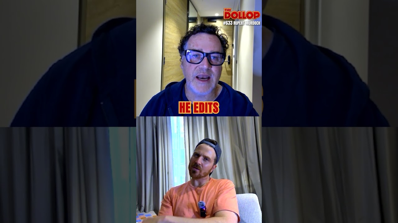 Rupert Murdoch used to be a Socialist #comedyshorts #podcast #thedollop