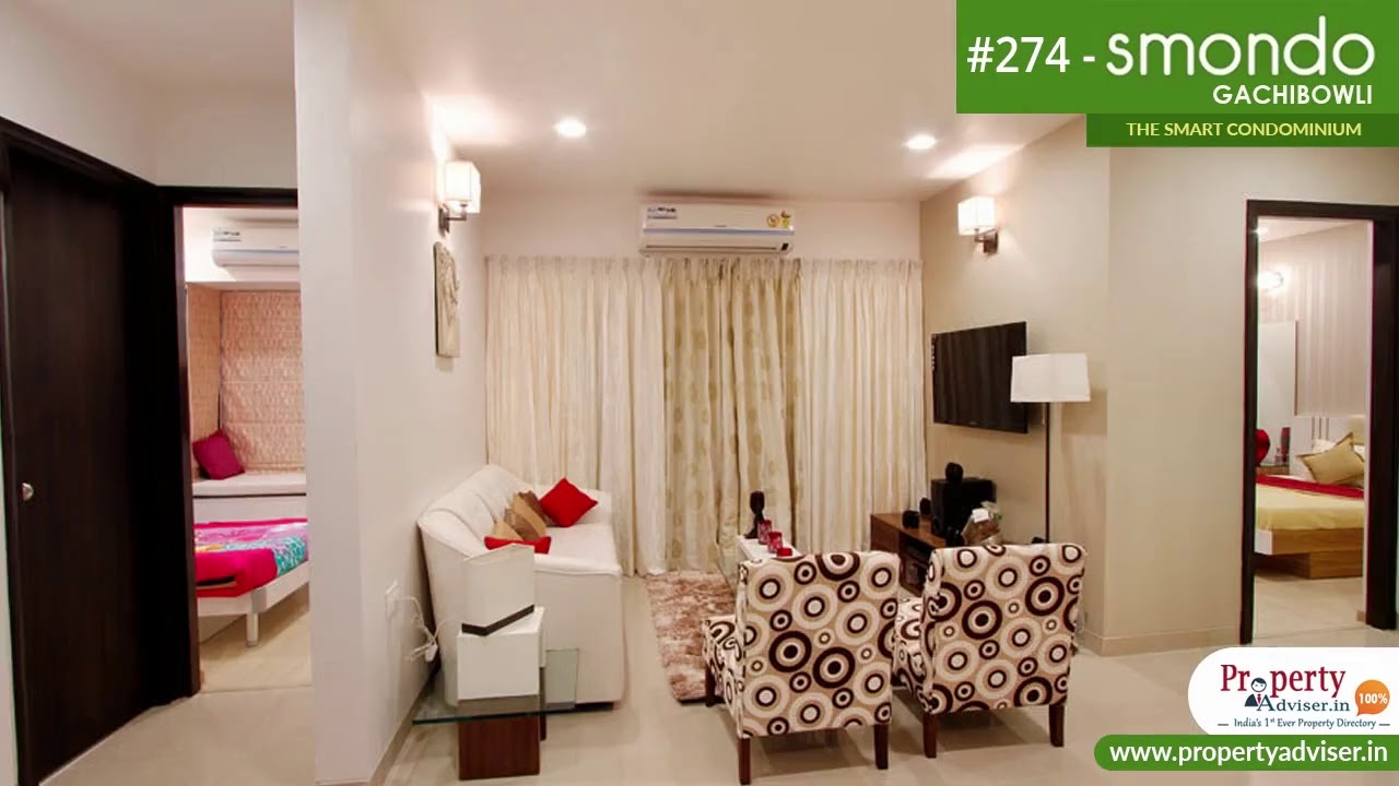 SMONDO Flat for sale In Gachibowli Fully Gated Apartment at Reasonable