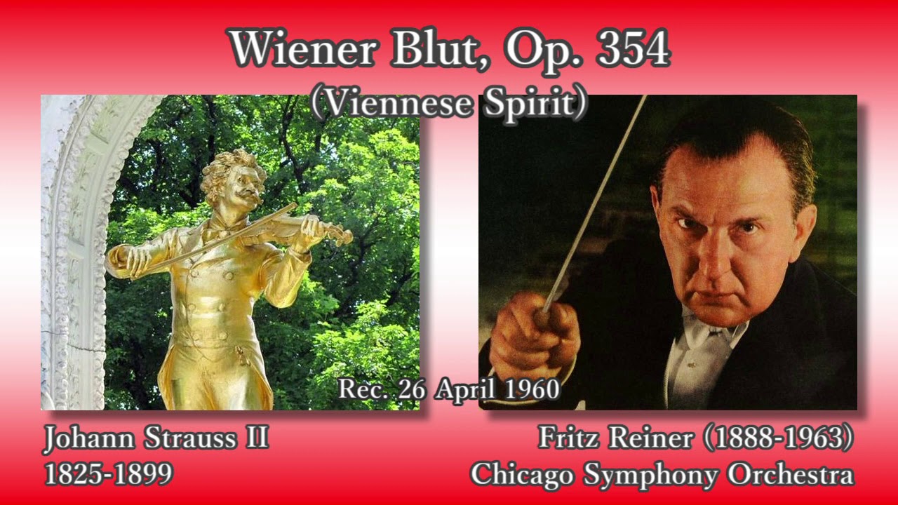 J. Strauss II: Wiener Blut, Reiner & CSO (1960) J. シュトラウス2世