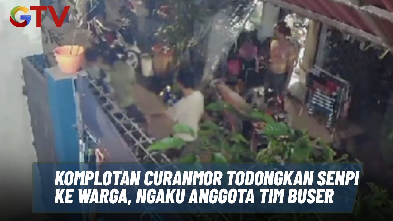 Ngaku Anggota Tim Buser, Komplotan Curanmor Todongkan Senjata Api ke ...