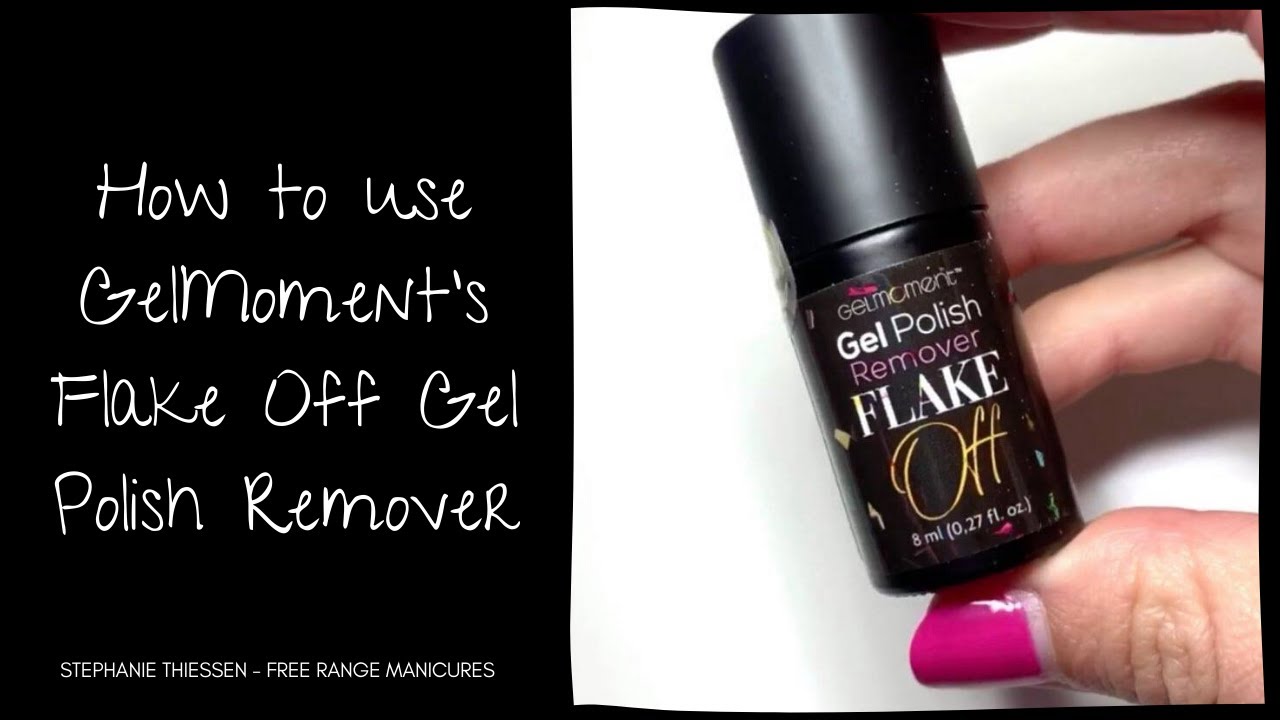 How to use GelMoment's Flake Off Remover - YouTube