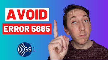 Amazon GS1 Barcode Requirements - Avoid Error 5665!