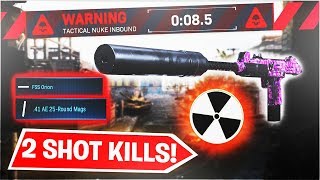 NEW SECRET ATTACHMENTS BREAK the UZI (2 Shots) on MODERN WARFARE - .41 AE 25-Round Mags + FSS Orion
