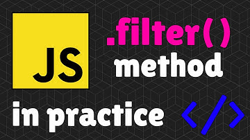How to use Javascript filter method in practice