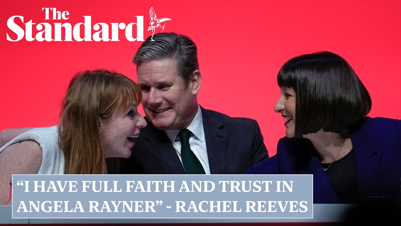 Rachel Reeves says she has ‘full faith and trust in Angela Rayner over tax affairs’