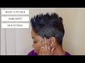 SHORT HAIR MESSY FLIPS/ FAUX HAWK TUTORIAL | THEHAIRAZORTV