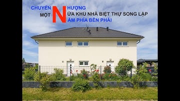 CHUYỂN NHƯỢNG 1/2 NHÀ BIỆT THỰ SONG LẬP PHIÁ BÊN PHẢI