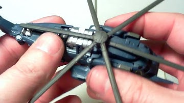 TRANSFORMERS DARK OF THE MOON CYBERVERSE Commander Class BLACKOUT