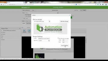 Using Merged Fields in Image Descriptions in Infusionsoft Emails