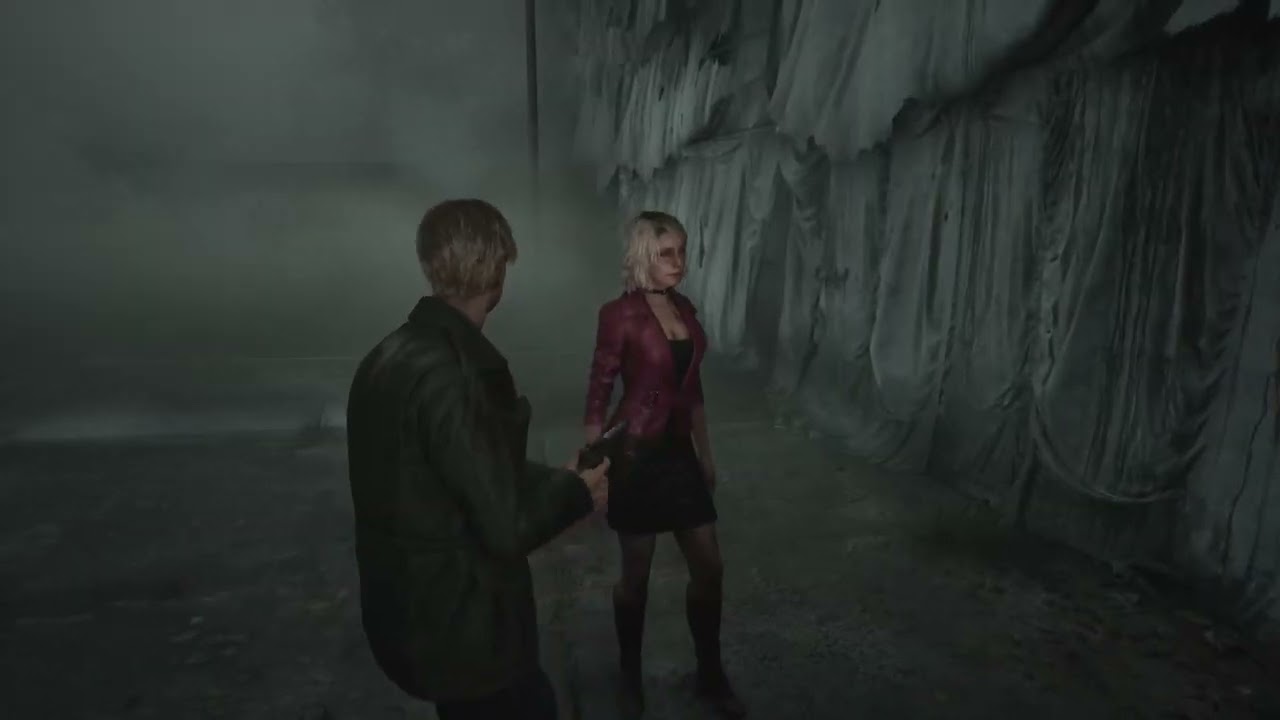 Silent hill 2 remake gameplay, Camino al hospital