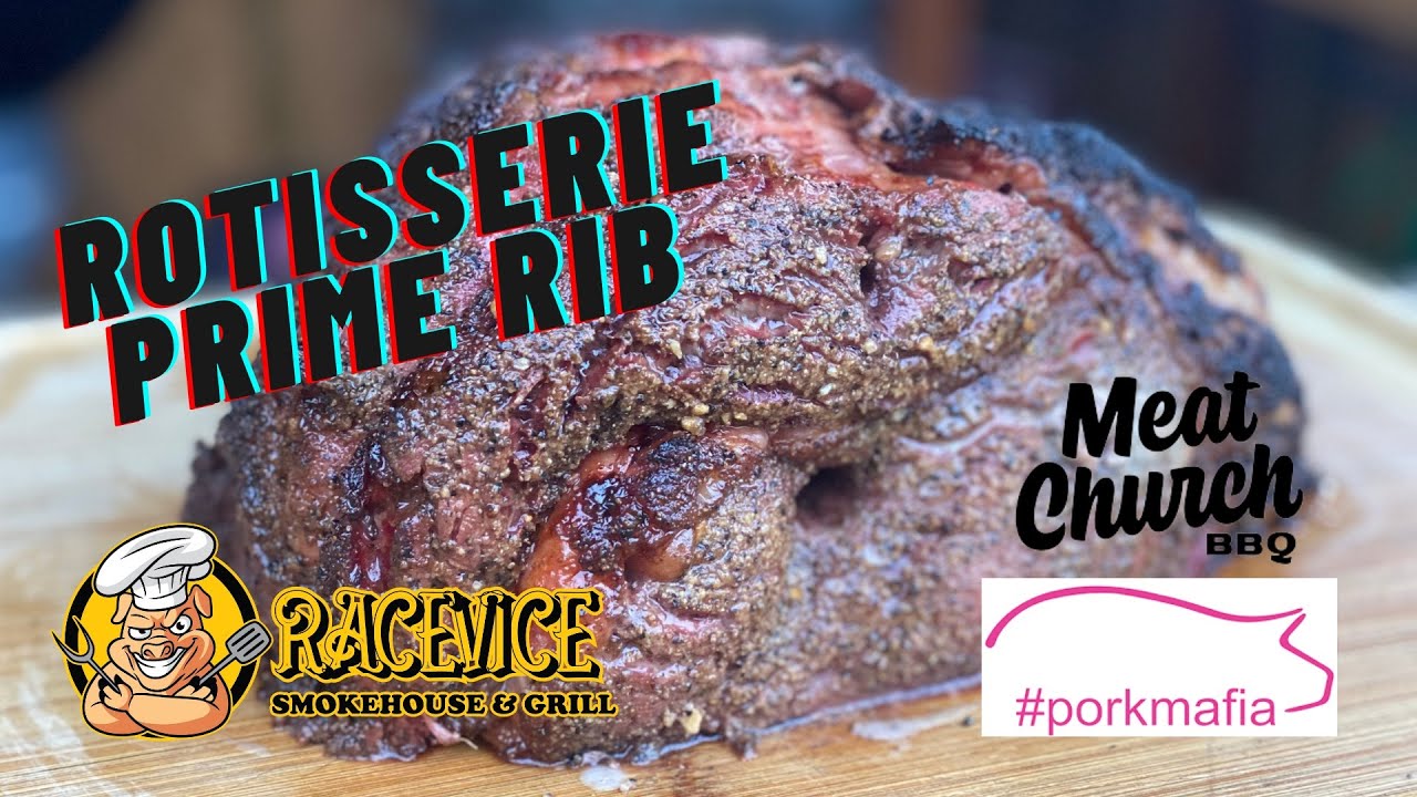 Grilled Rotisserie Prime Rib: The Video — Another Pint Please