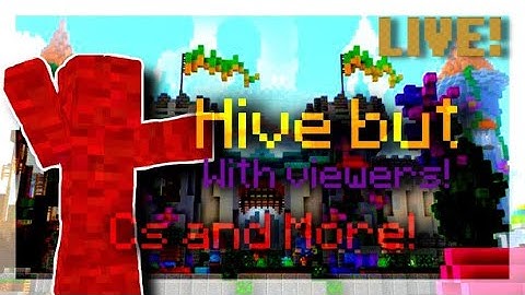hive live + zeqa 4hr stream java and more games