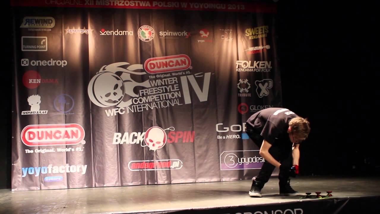PYYN Polish Yoyo Nationals 2013 1A 6th - Piotrek Smietana (PL)