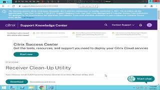 Citrix Receiver cleanup utility | Citrix Workspace cleanup utility | How to uninstall Citrix |