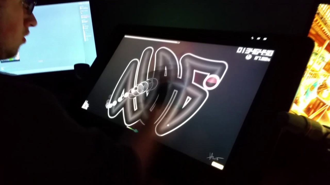 Playing Notch Hell On A 3 Foot Tablet