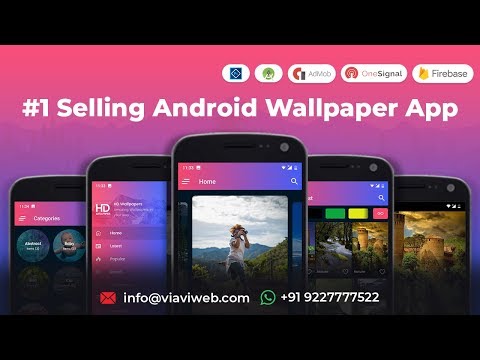 Android Wallpapers App (HD, Full HD, 4K, Ultra HD Wallpapers) - Full Source Code with Purchased Code