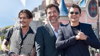 pirates of the caribbean 5 european premiere johnny depp kaya scodelario orlando bloom
