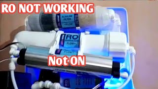 Why Ro Not Start When Turn On. Reasons Solution. Ro Filter On Nahi Ho Raha