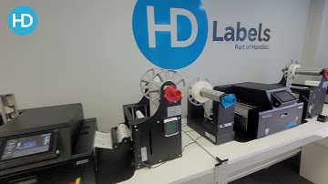 Afinia L901 Plus Printers in Action. Printing Both Die Cut and Continuous Materials | HD Labels