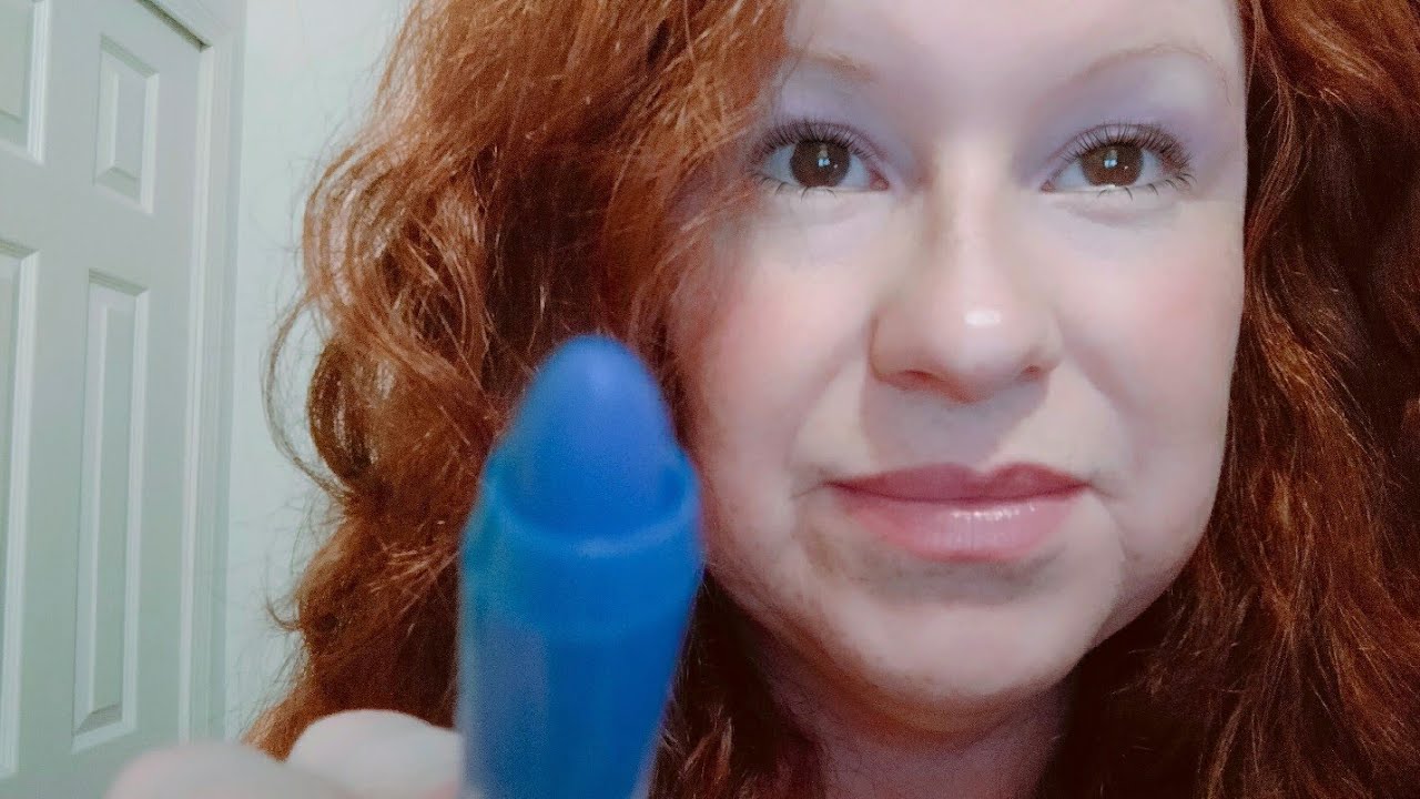 Giving you a blue 💙 makeup look ASMR 