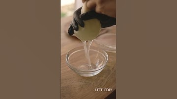 Thumbnail of Make clear aloe vera gel at home - full video on channel @LITTLEDIY