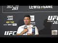 Vincente Luque UFC 265 Post Fight Interview