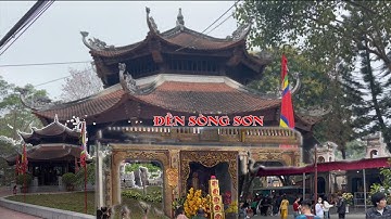 Đền sòng Sơn Bỉm Sơn Thanh Hoá với kiến trúc khuôn viên tuyệt đẹp