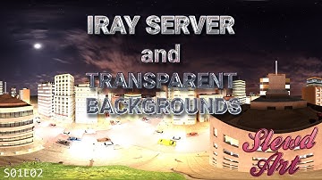 IRay Server and Transparent Backgrounds