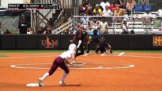 Highlights - TXST Softball Game 1 vs ULM - 5.3.25