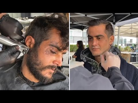 Видео: Шампунь, полоскание и помощь бездомной молодежи в парикмахерской Rudy's