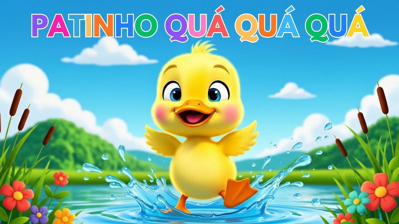 🎵 PATINHO QUÁ QUÁ 🎵🌱Fazendinha Musical #cançõesinfantis