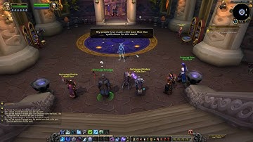 Magic Message Quest ID 39986 Playthrough Dalaran Beta