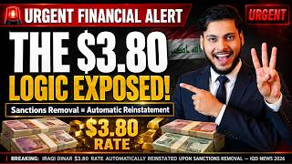 THE $3.80 LOGIC Why Sanctions Removal Automatically Reinstates the Rate 📊 🚨 Iraqi Dinar News
