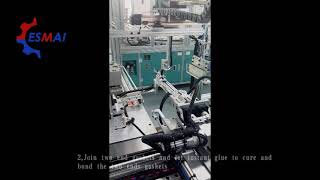 EPDM sponge rubber fully automatic gluing machine ES 060- 1