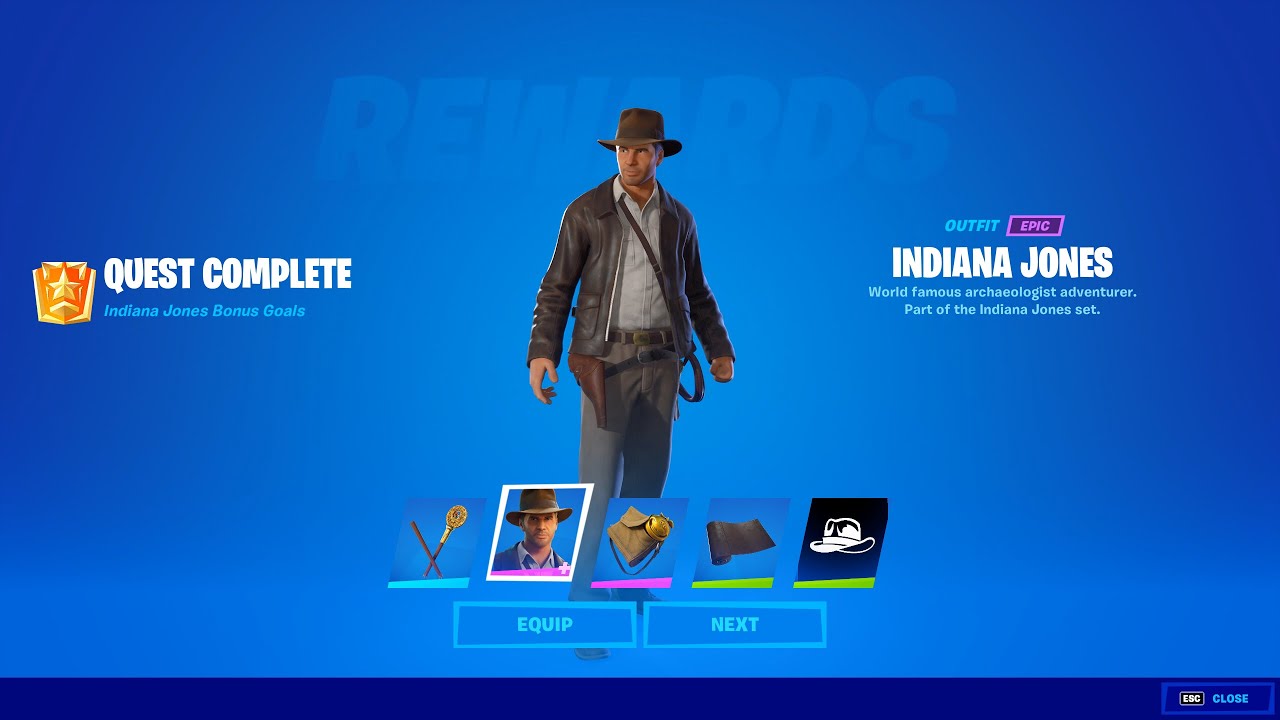 Fortnite Indiana Jones Quests & Rewards YouTube