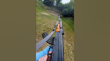 POV AK-47 Reload on Steel 💥 Fast Mag Change Flow