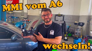 Audi A6 - MMI Bedieneinheit wechseln und testen! Ausbau - Schritt für Schritt |wird es funktionieren