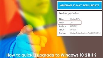 Windows 10 may 2021 update | windows 10 21h1 update