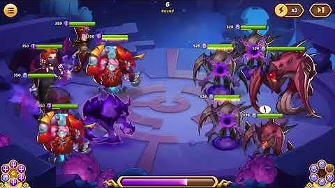 Idle Heroes   One Shot Screamer Elder & Lurker Butcher VC 120 Realms Gate 480p