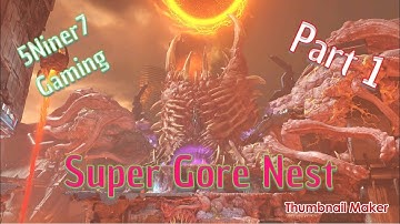 Doom Eternal Gameplay | Full Playthrough | Episode 5 | Super Gore Nest | Part 1  (No Commentary)