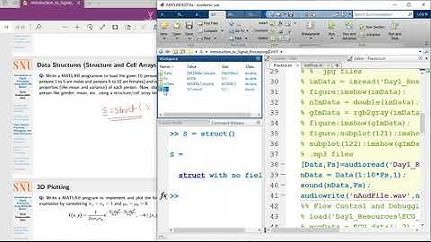 Signal Processing Using MATLAB by Basheer (PhD Scholar)-Session-03