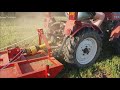 🌾Mower  for compact tractor !TEST!/🌿Szárzúzózás 2017 Nagylózs tz4k