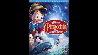 Opening To Pinocchio 2009 Dvd platinum Edition