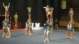 Blue Wings Royals Cheer Team Coed Senior L5 Large on SCC 2017