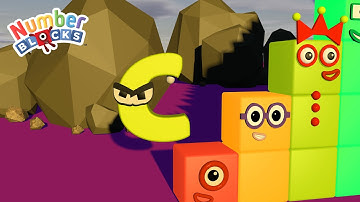 Alphabet Lore C Lowercase Jump and Count Numberblocks Step Squad 1-50