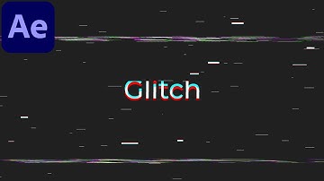 Popular Glitch Effects FAST & SIMPLE! After Effects Tutorial + Script