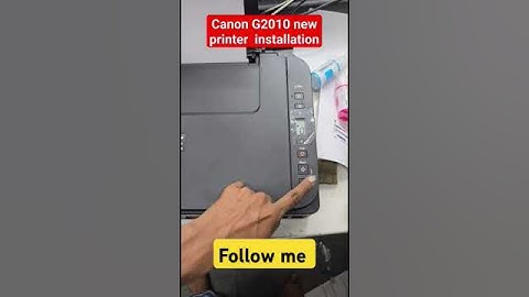 canon g2010 printer installation #suppoetvedio #canon