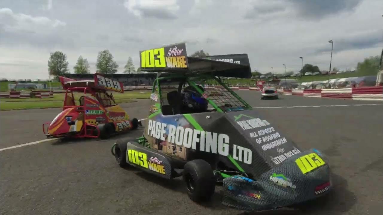 Ninja Karts Hednesford Raceway 14th May 23 Heat 2 Onboard Ninja